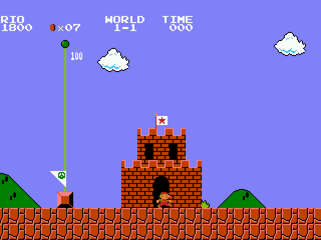 Super Mario Bros [Falcon030] atari screenshot